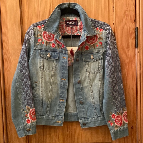 Johnny Was Jackets & Blazers - Johnny Was Shea Denim Jacket